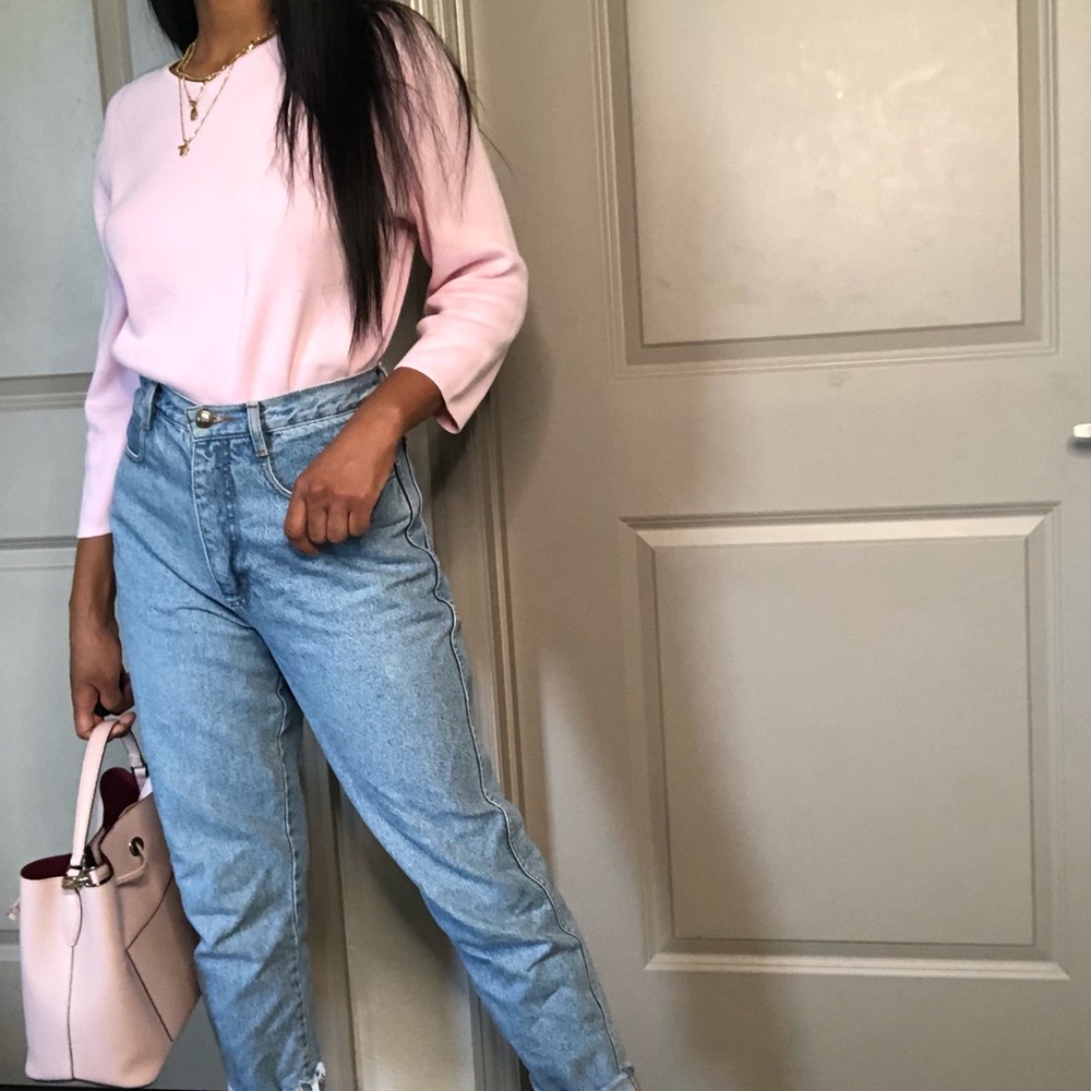 🍂Women’s Pink Long Sleeve Top Size Medium